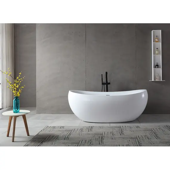 АКРИЛОВАЯ ВАННА ABBER AB9236 БЕЛАЯ