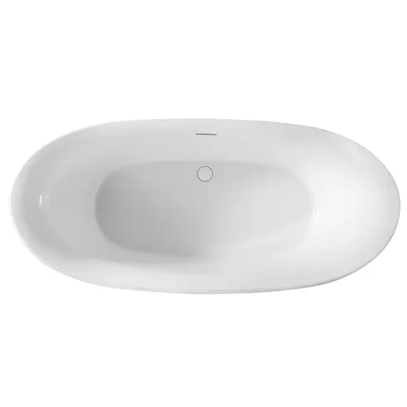 АКРИЛОВАЯ ВАННА ABBER AB9236 БЕЛАЯ