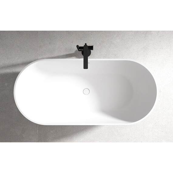 АКРИЛОВАЯ ВАННА ABBER AB9241 БЕЛАЯ