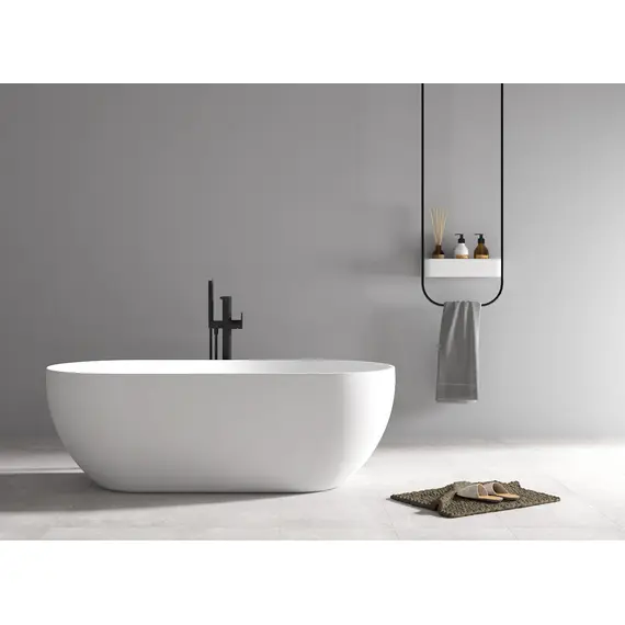 АКРИЛОВАЯ ВАННА ABBER AB9241 БЕЛАЯ