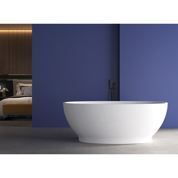 АКРИЛОВАЯ ВАННА ABBER AB9207 БЕЛАЯ