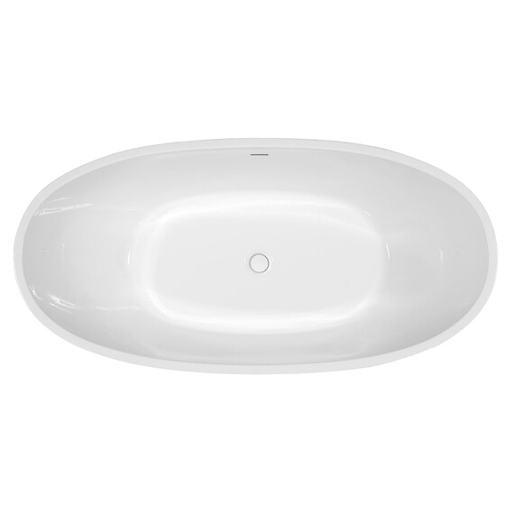 АКРИЛОВАЯ ВАННА ABBER AB9207 БЕЛАЯ