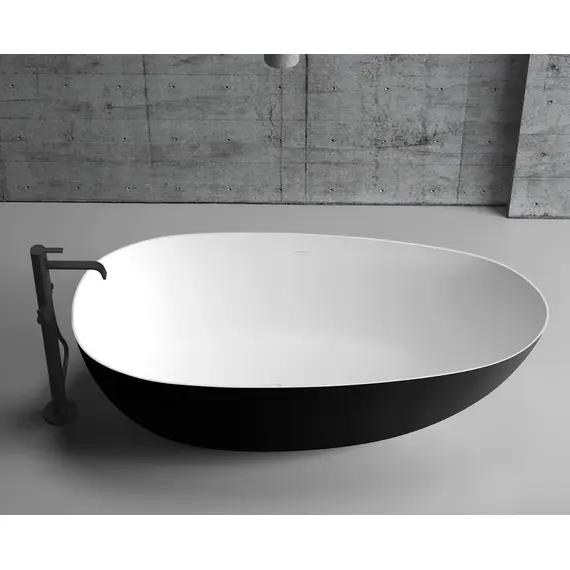 АКРИЛОВАЯ ВАННА ABBER AB9211MB ЧЕРНАЯ МАТОВАЯ