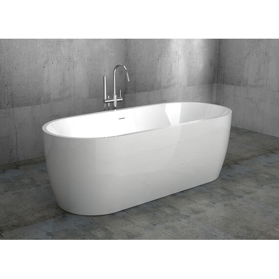 АКРИЛОВАЯ ВАННА ABBER AB9219 БЕЛАЯ