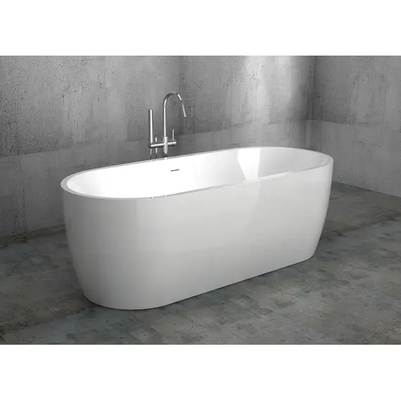 АКРИЛОВАЯ ВАННА ABBER AB9219 БЕЛАЯ