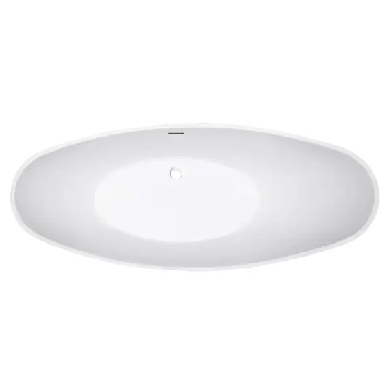 АКРИЛОВАЯ ВАННА ABBER AB9233 БЕЛАЯ