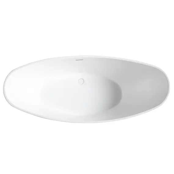 АКРИЛОВАЯ ВАННА ABBER AB9233G СЕРАЯ