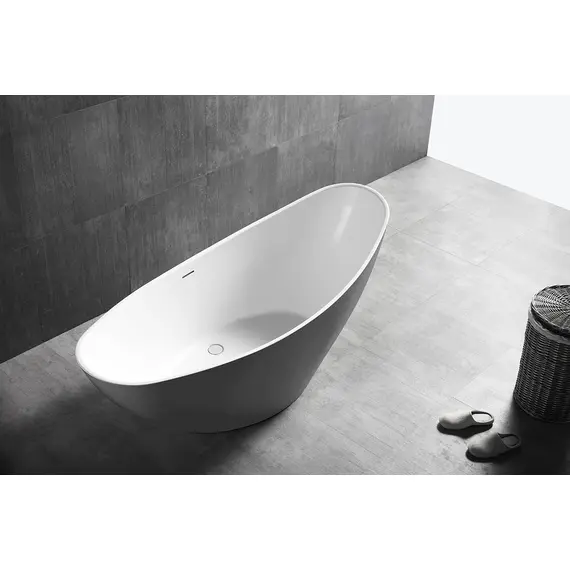 АКРИЛОВАЯ ВАННА ABBER AB9233G СЕРАЯ