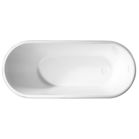 АКРИЛОВАЯ ВАННА ABBER AB9272-1.7 БЕЛАЯ