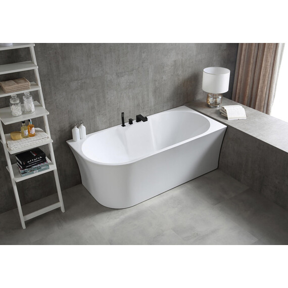 АКРИЛОВАЯ ВАННА ABBER AB9335-1.7 R БЕЛАЯ