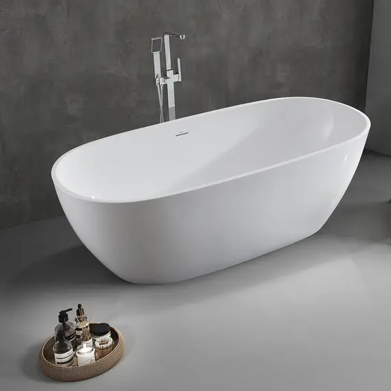 АКРИЛОВАЯ ВАННА ABBER AB9263-1.8 БЕЛАЯ