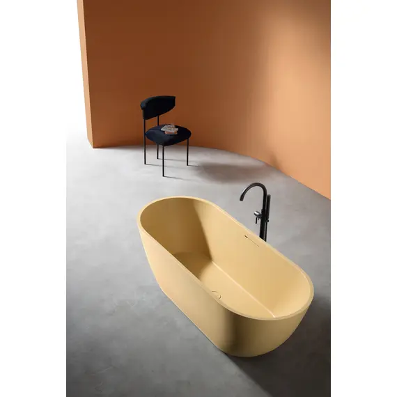 ВАННА ИЗ ИСКУССТВЕННОГО КАМНЯ ABBER FRANKFURT AM9941MS ПЕСОЧНАЯ МАТОВАЯ