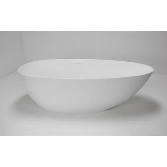 ВАННА ИЗ ИСКУССТВЕННОГО КАМНЯ ABBER STEIN AS9611NM-1.7 БЕЛАЯ МАТОВАЯ