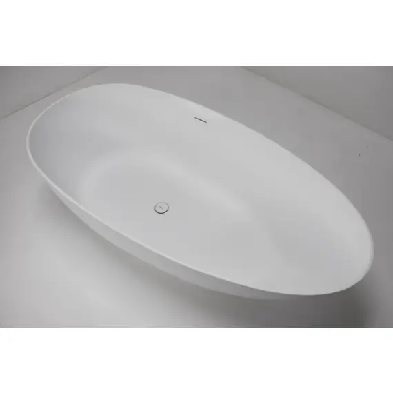 ВАННА ИЗ ИСКУССТВЕННОГО КАМНЯ ABBER STEIN AS9611NM-1.7 БЕЛАЯ МАТОВАЯ
