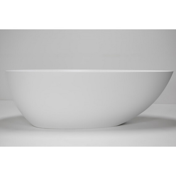 ВАННА ИЗ ИСКУССТВЕННОГО КАМНЯ ABBER STEIN AS9611NM-1.7 БЕЛАЯ МАТОВАЯ