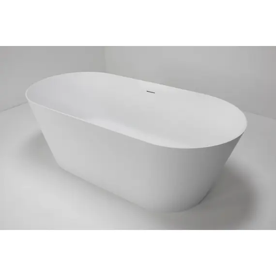 ВАННА ИЗ ИСКУССТВЕННОГО КАМНЯ ABBER STEIN AS9626 БЕЛАЯ МАТОВАЯ