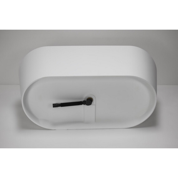 ВАННА ИЗ ИСКУССТВЕННОГО КАМНЯ ABBER STEIN AS9626 БЕЛАЯ МАТОВАЯ