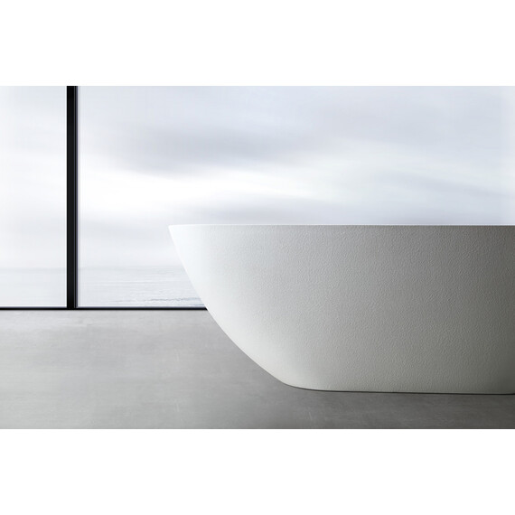 ВАННА ИЗ ИСКУССТВЕННОГО КАМНЯ ABBER DORTMUND AM9911 БЕЛАЯ МАТОВАЯ