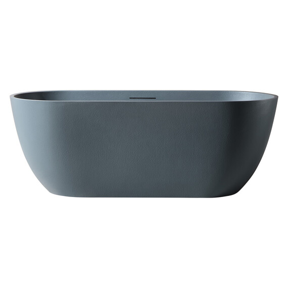 ВАННА ИЗ ИСКУССТВЕННОГО КАМНЯ ABBER FRANKFURT AM9941G СЕРАЯ МАТОВАЯ