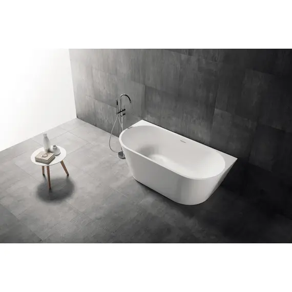 АКРИЛОВАЯ ВАННА ABBER AB9216-1.7MW БЕЛАЯ МАТОВАЯ