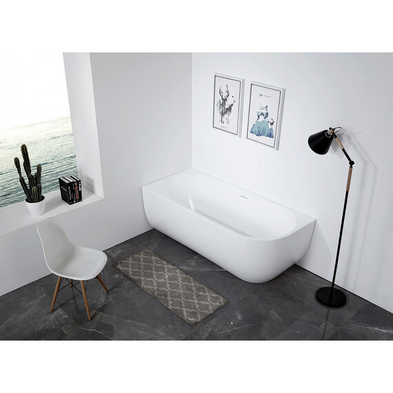 АКРИЛОВАЯ ВАННА ABBER AB9315 L БЕЛАЯ