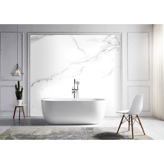 АКРИЛОВАЯ ВАННА ABBER AB9316 БЕЛАЯ