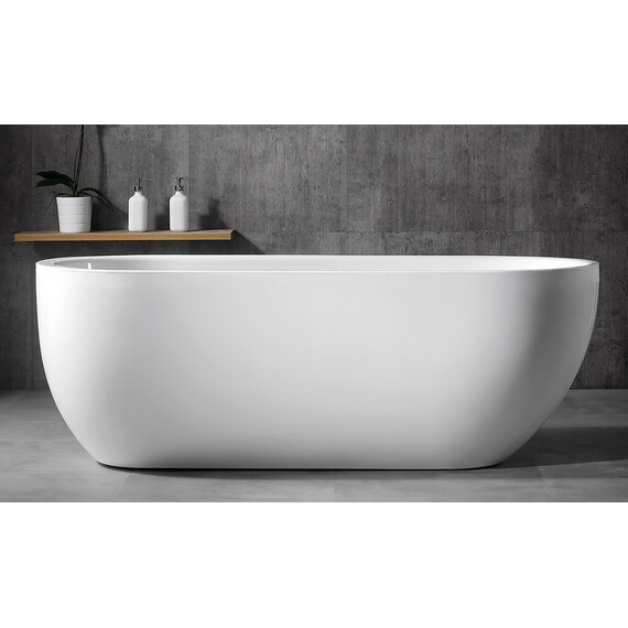 АКРИЛОВАЯ ВАННА ABBER AB9341-1.5 БЕЛАЯ