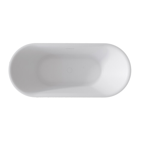 АКРИЛОВАЯ ВАННА ABBER AB9443 БЕЛАЯ