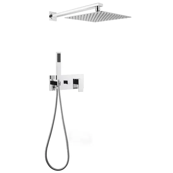 ДУШЕВАЯ СИСТЕМА ABBER DAHEIM AF8218 СКРЫТОГО МОНТАЖА БЕЗ ИЗЛИВА, ХРОМ