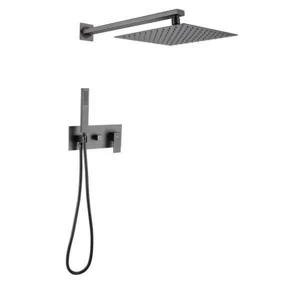 ДУШЕВАЯ СИСТЕМА ABBER DAHEIM AF8218NG СКРЫТОГО МОНТАЖА БЕЗ ИЗЛИВА, НИКЕЛЬ