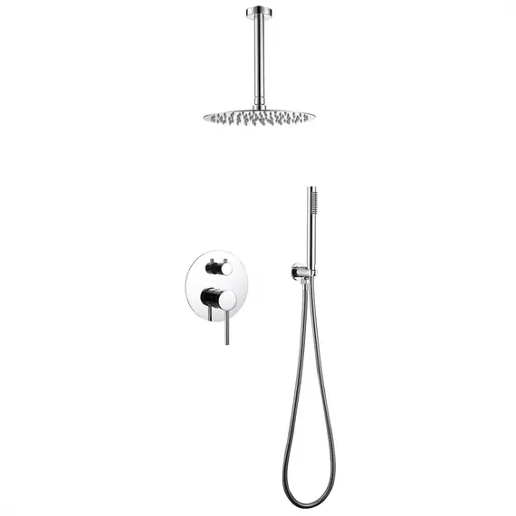 ДУШЕВАЯ СИСТЕМА ABBER EMOTION AF8821 СКРЫТОГО МОНТАЖА БЕЗ ИЗЛИВА, ХРОМ