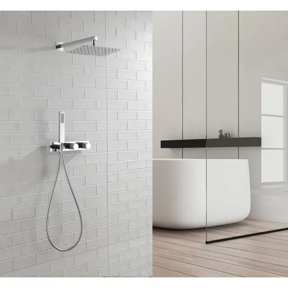 ДУШЕВАЯ СИСТЕМА ABBER RUND AF8718 СКРЫТОГО МОНТАЖА БЕЗ ИЗЛИВА, ХРОМ