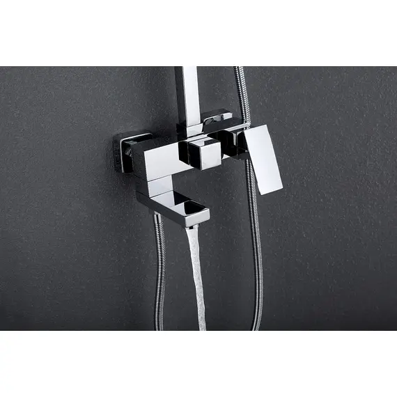 ДУШЕВАЯ СТОЙКА ABBER DAHEIM AF8216 С ИЗЛИВОМ, ХРОМ