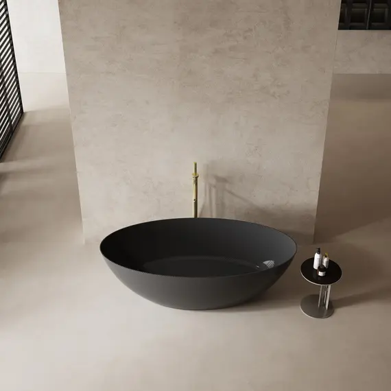 КАРБОНОВАЯ ВАННА ABBER KARBON AK9002-1.8 ЧЕРНАЯ