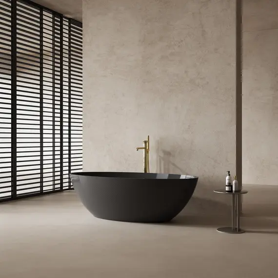 КАРБОНОВАЯ ВАННА ABBER KARBON AK9002-1.8 ЧЕРНАЯ