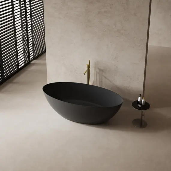 КАРБОНОВАЯ ВАННА ABBER KARBON AK9002-1.8 ЧЕРНАЯ