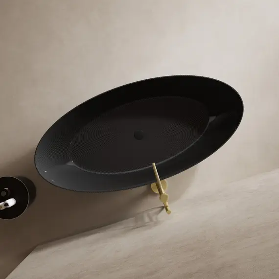 КАРБОНОВАЯ ВАННА ABBER KARBON AK9002-1.8 ЧЕРНАЯ