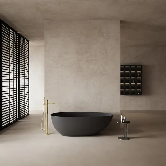 КАРБОНОВАЯ ВАННА ABBER KARBON AK9011-1.7 ЧЕРНАЯ