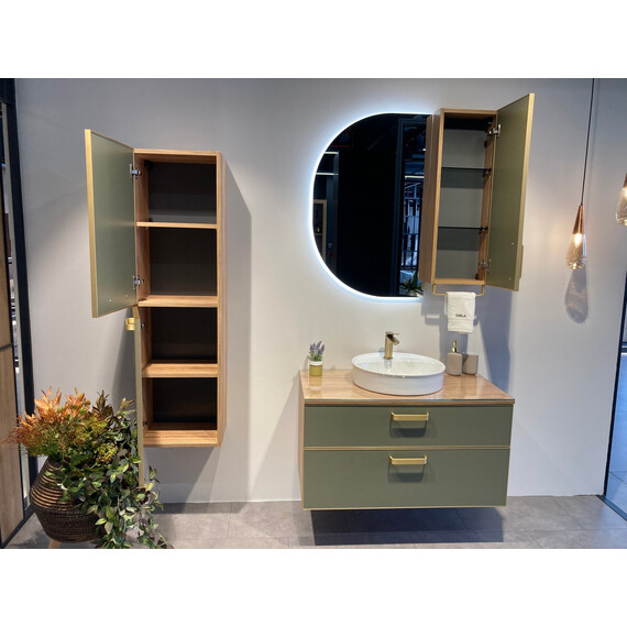 ШКАФЧИК ORKA SALERNO 30 ПОДВЕСНОЙ, ЦВЕТ SARDINIA, РУЧКА ЗОЛОТО ШКАФЧИК ORKA SALERNO 30 ПОДВЕСНОЙ, ЦВЕТ SARDINIA, РУЧКА ЗОЛОТО