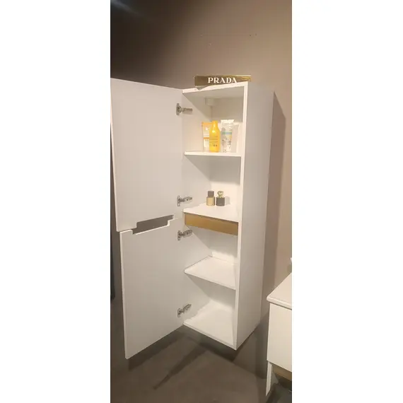 ПЕНАЛ ORKA LODI 40 ПОДВЕСНОЙ, БЕЛЫЙ, ЗОЛОТО, УНИВЕРСАЛЬНЫЙ