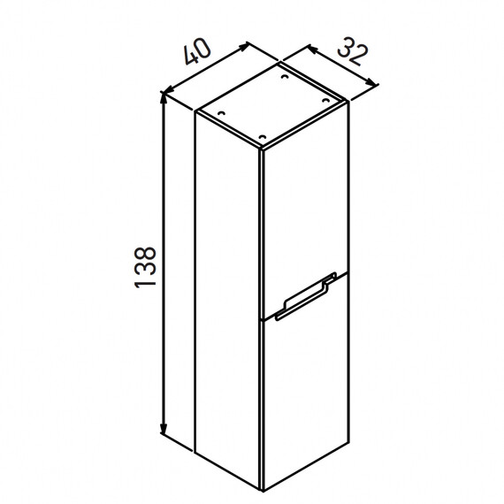 ПЕНАЛ ORKA LODI 40 ПОДВЕСНОЙ, БЕЛЫЙ, ЗОЛОТО, УНИВЕРСАЛЬНЫЙ ПЕНАЛ ORKA LODI 40 ПОДВЕСНОЙ, БЕЛЫЙ, ЗОЛОТО, УНИВЕРСАЛЬНЫЙ