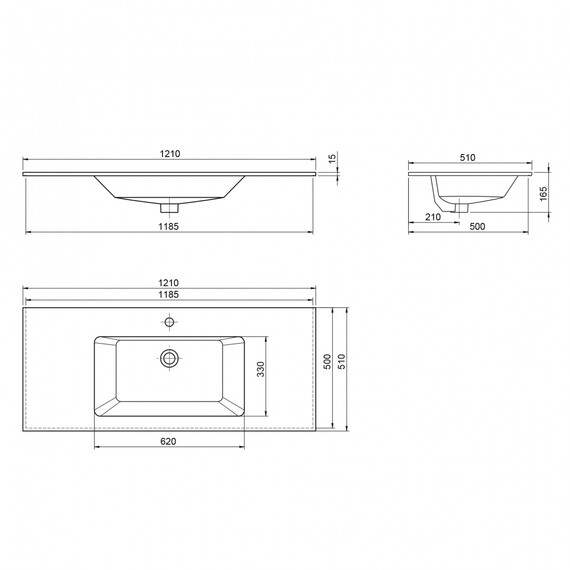 ТУМБА С РАКОВИНОЙ ORKA MOONLIGHT 120 ПОДВЕСНАЯ, БЕЛЫЙ МАТОВЫЙ