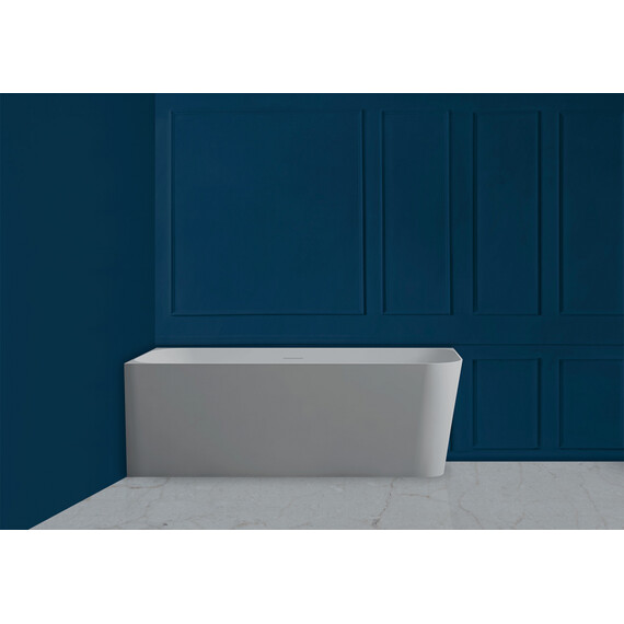 ВАННА ИЗ ИСКУССТВЕННОГО КАМНЯ ABBER STEIN AS9621-1.7 L БЕЛАЯ МАТОВАЯ