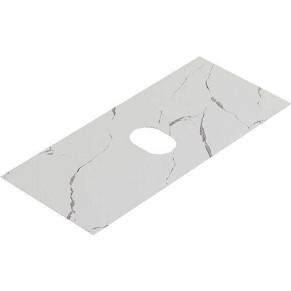 ПОДВЕСНАЯ ТУМБА AQWELLA С ДВУМЯ ЯЩИКАМИ 100 СМ, СЕРЫЙ СО СТОЛЕШНИЦЕЙ МРАМОР БЕЛЫЙ И НАКЛАДНЫМ УМЫВАЛЬНИКОМ 