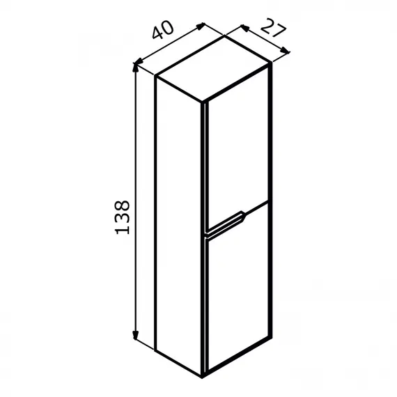 ПЕНАЛ ORKA CRAFT 40 ОРЕХ/АНТРАЦИТ, УНИВЕРСАЛЬНЫЙ