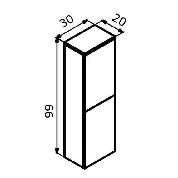ПЕНАЛ ORKA KNIDOS 30 ПОДВЕСНОЙ, LEGNANO
