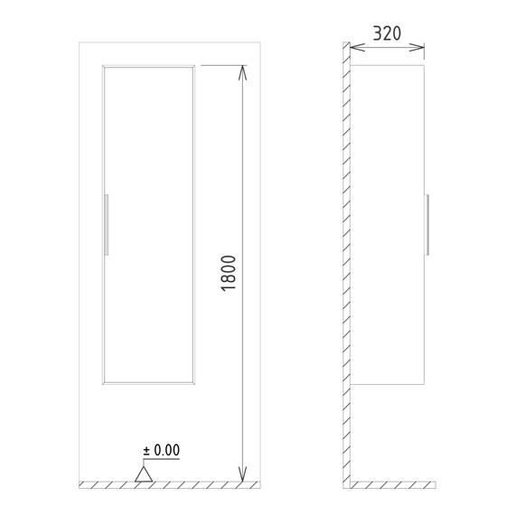 ПЕНАЛ ORKA MALTA 40 АНТРАЦИТ МАТОВЫЙ, УНИВЕРСАЛЬНЫЙ ПЕНАЛ ORKA MALTA 40 АНТРАЦИТ МАТОВЫЙ, УНИВЕРСАЛЬНЫЙ