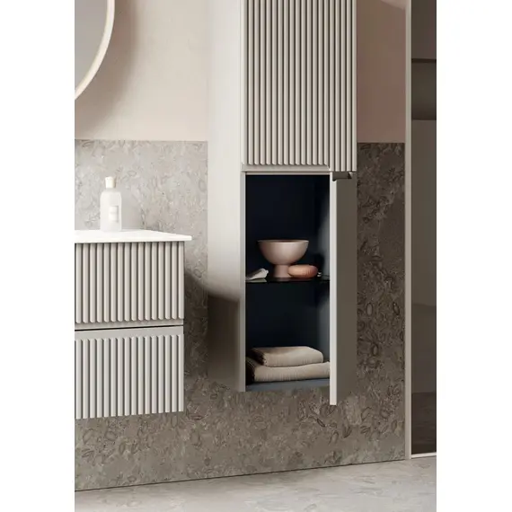 ТУМБА С РАКОВИНОЙ ORKA MOONLIGHT 70 ПОДВЕСНАЯ, БЕЖЕВЫЙ МАТОВЫЙ