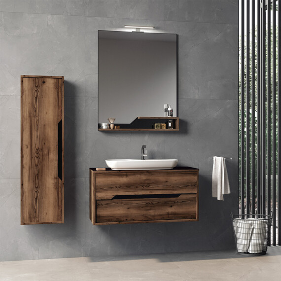 ТУМБА ПОД РАКОВИНУ ORKA GALIA 100 ПОДВЕСНАЯ, LIDYA