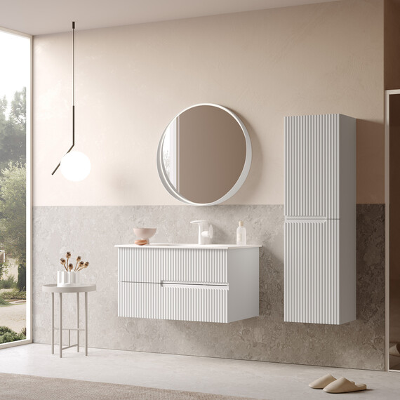 ЗЕРКАЛО ORKA AGORA 75 БЕЛЫЙ МАТОВЫЙ